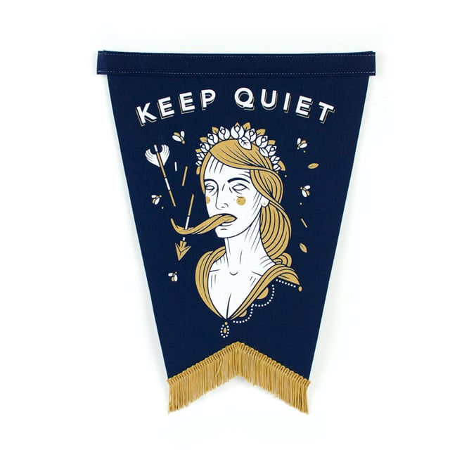 Image of Keep Quiet Pennant