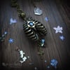 Forget-me-not Rib Cage Necklace