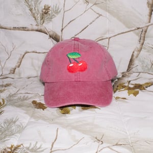 Image of Cherries Emoji Hat