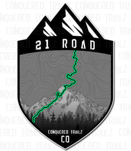 Image of "21 Road" Trail Badge