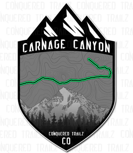 Image of "Carnage Canyon" Trail Badge