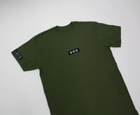 Image 1 of LUCID777 x PLUSBANDS +++ TEE - BLACK / WHITE / GREEN
