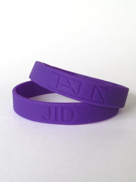 Image of JID Wristband - Dark Purple