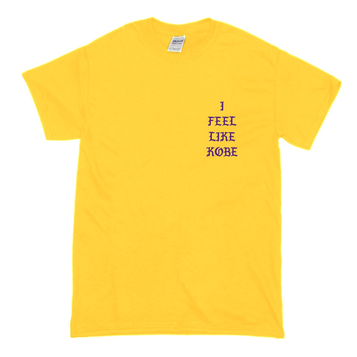 yellow kobe shirt
