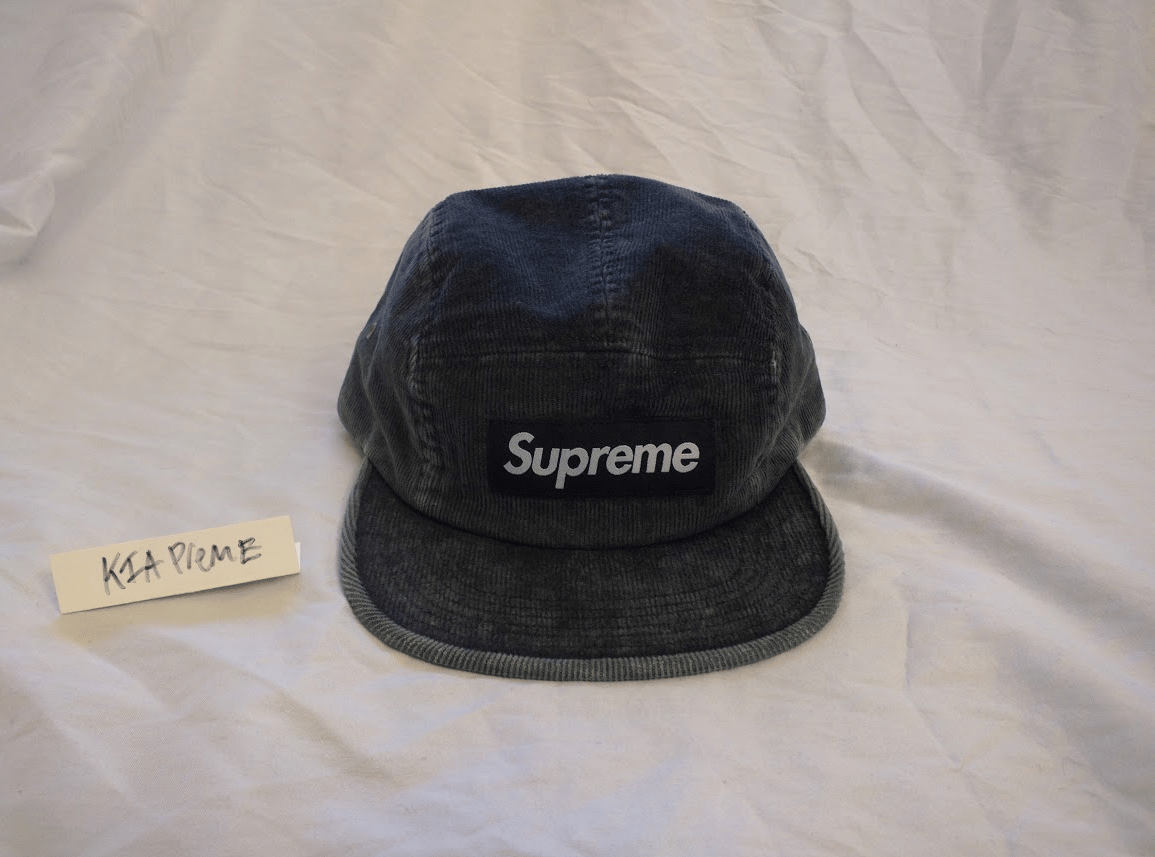 supreme corduroy hat