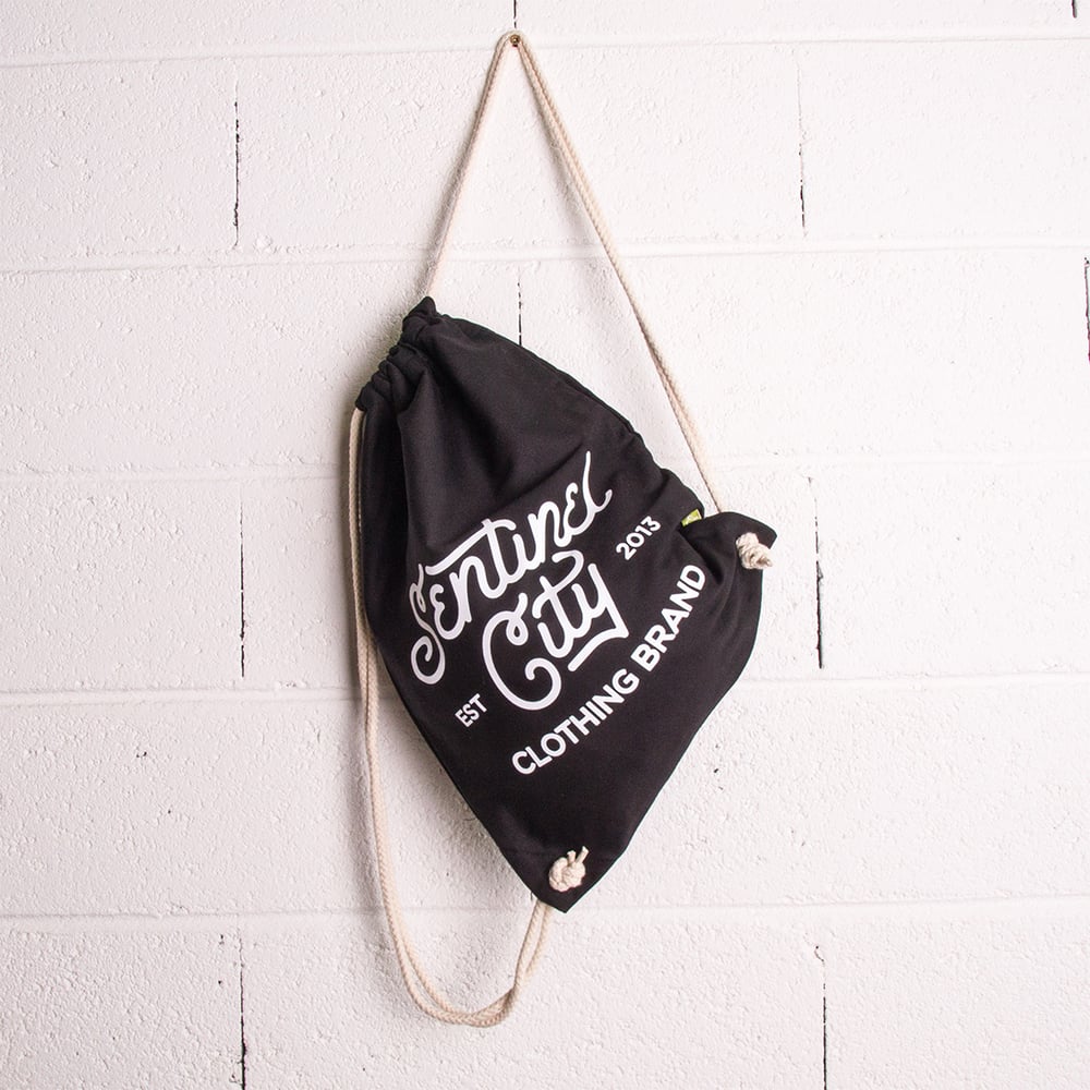 Image of Script Gym Bag (black/white)