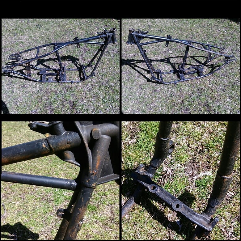Image of 1938-1940 Knucklehead/Big Twin Side Valve Replica Frame