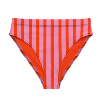 Image 1 of Pink Striped Bikini Bottom