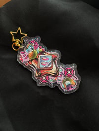Image 2 of Mario Star Keychain 