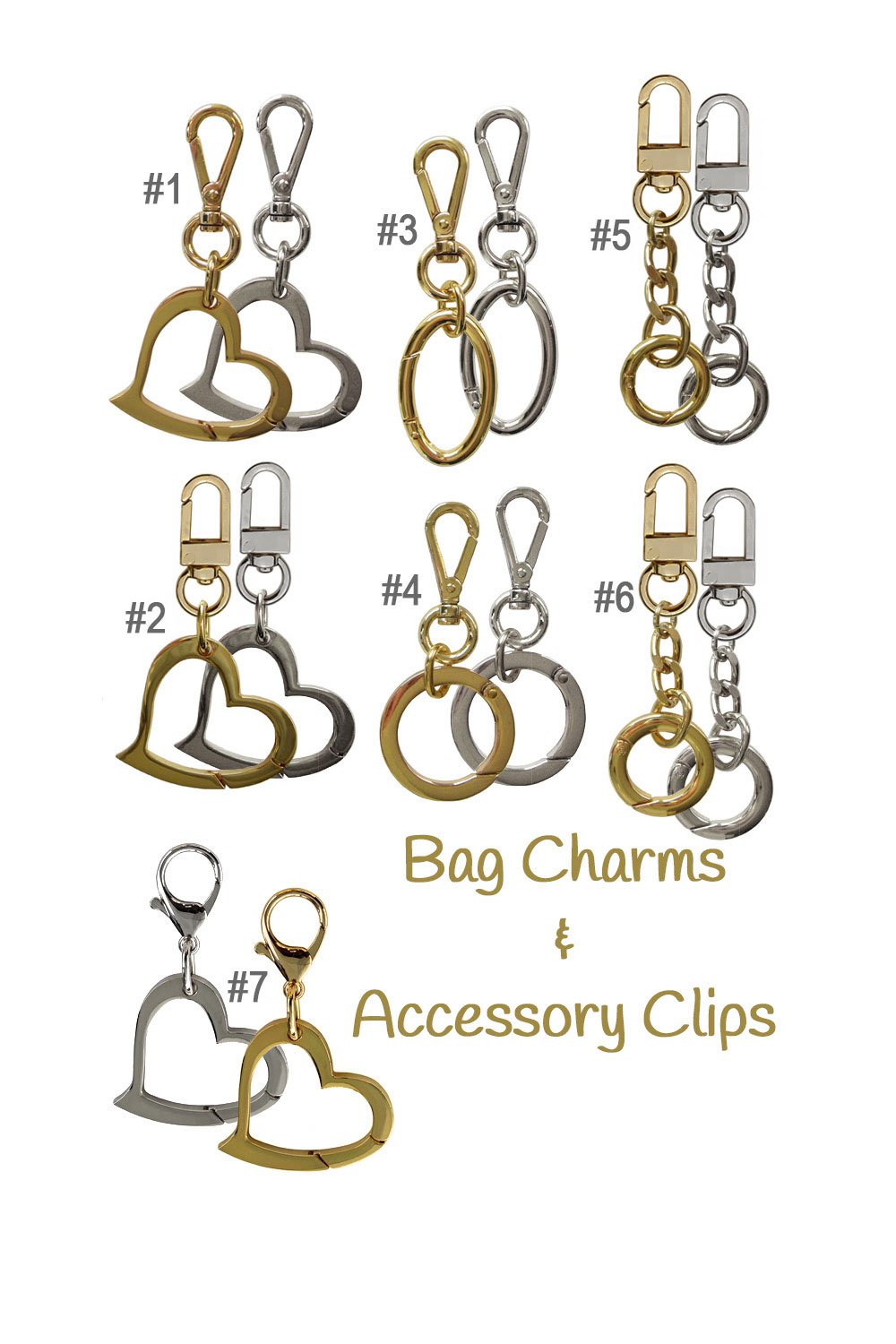 key charms for handbags