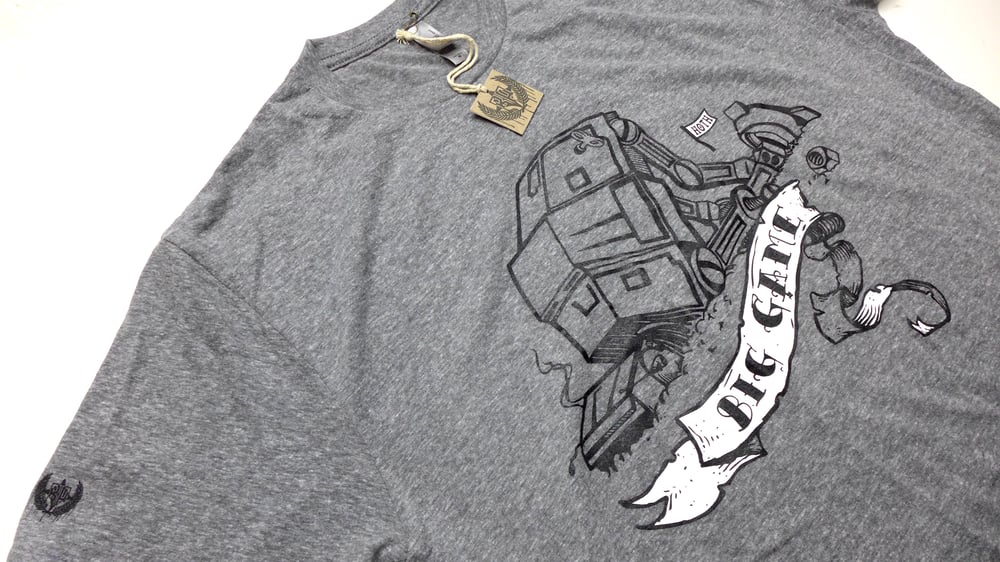 Image of "Big Game Hoth Hunters" Star Wars AT-AT tee