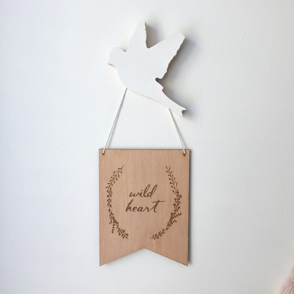 Image of Little Birdy wall hook - Removable