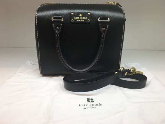 Image of Kate Spade Wellesley Alessa Leather Satchel Handbag
