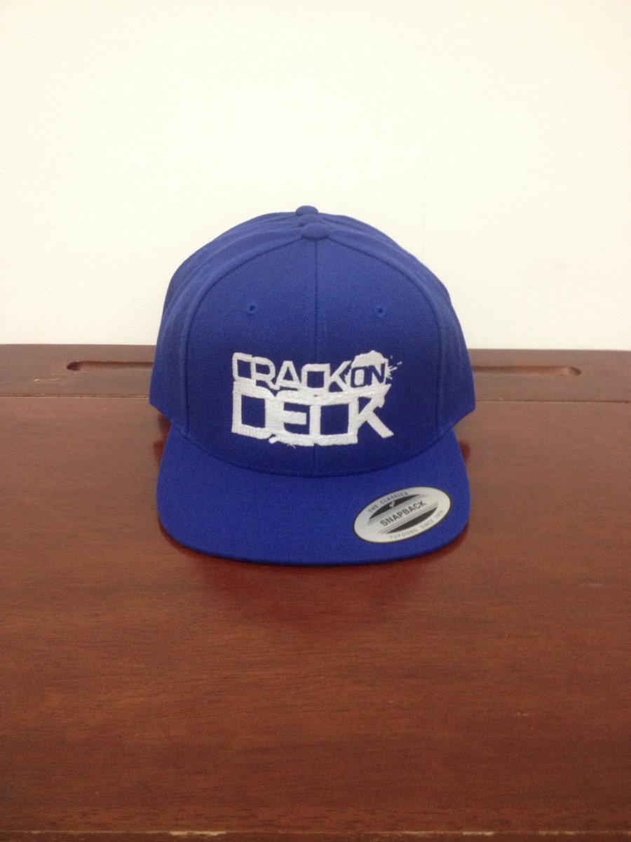 Image of (Royal Blue) Crack On Deck™ Brand [Snap Back]