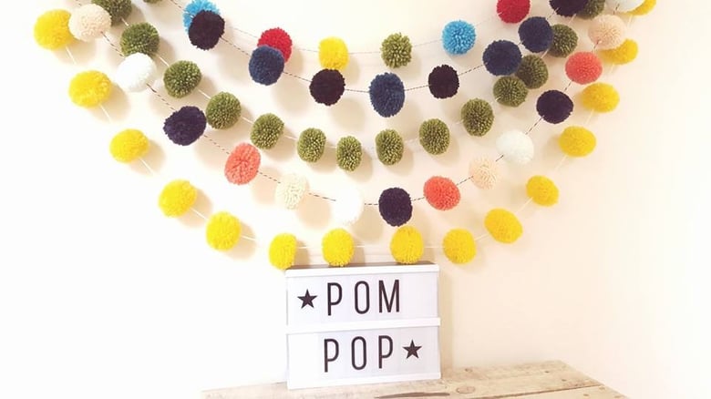 Image of Custom Pompom Garland