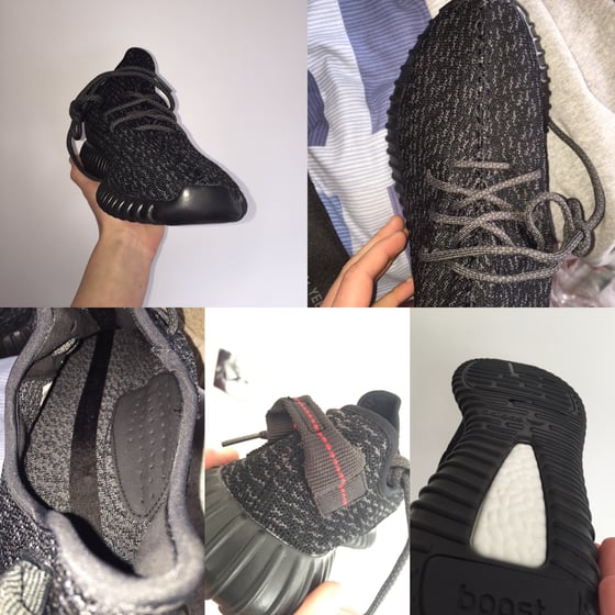 Image of Yeezy 350 Boost Pirate Black Reps