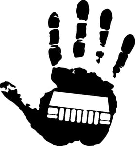 Image of Jeep Wave XJ Vinyl Decal