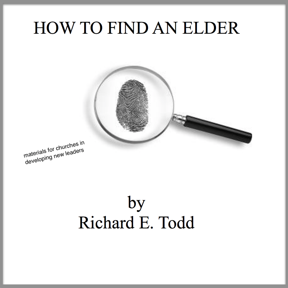 Image of How to Find an Elder (resource materials)