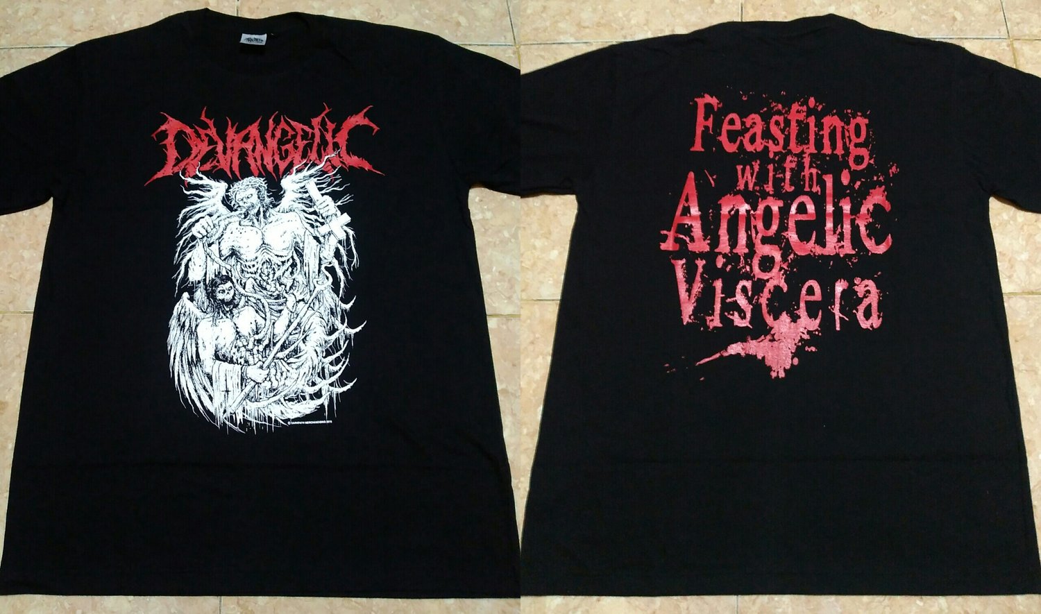 Image of   DEVANGELIC - Merch 3 Designs Art SS & LS