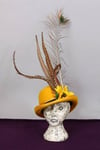 Mustard Bowler Hat