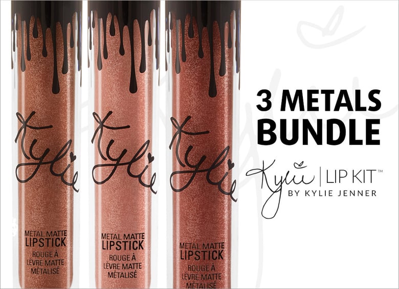 Image of Kylie Cosmetics Metal Matte Lipstick