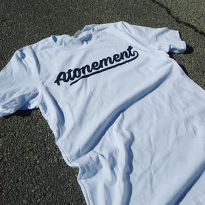Image of The "Atonement Script" Tee in White