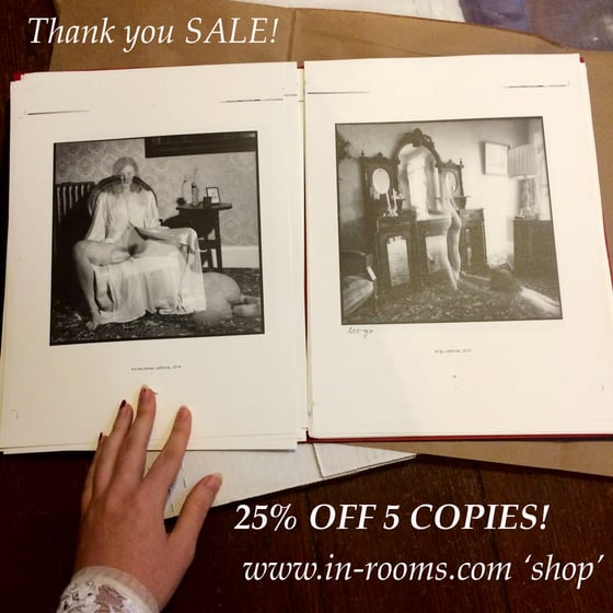 Image of SALE! 5-COPIES In Rooms Photobook
