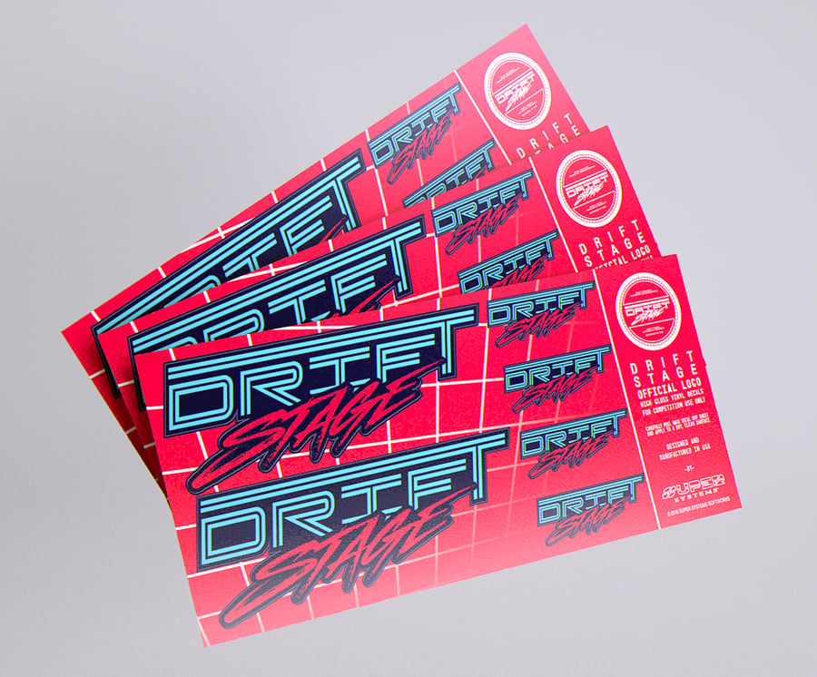 Image of 「Drift Stage Official Logo Sticker Sheet」