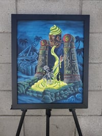 Image 1 of "Dole whip of Doom!" Canvas reprint 