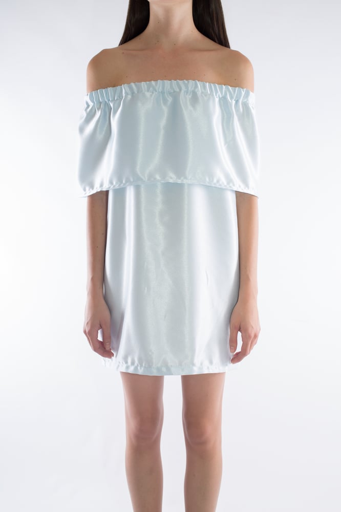 Image of Milly Dress - Pastel Blue 