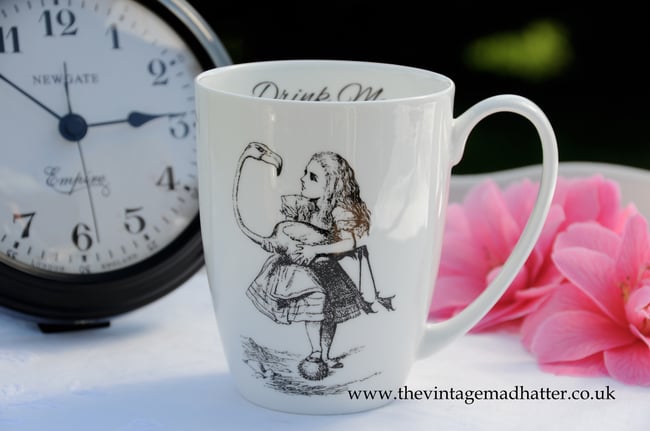 Alice in Wonderland Bone China Mug 