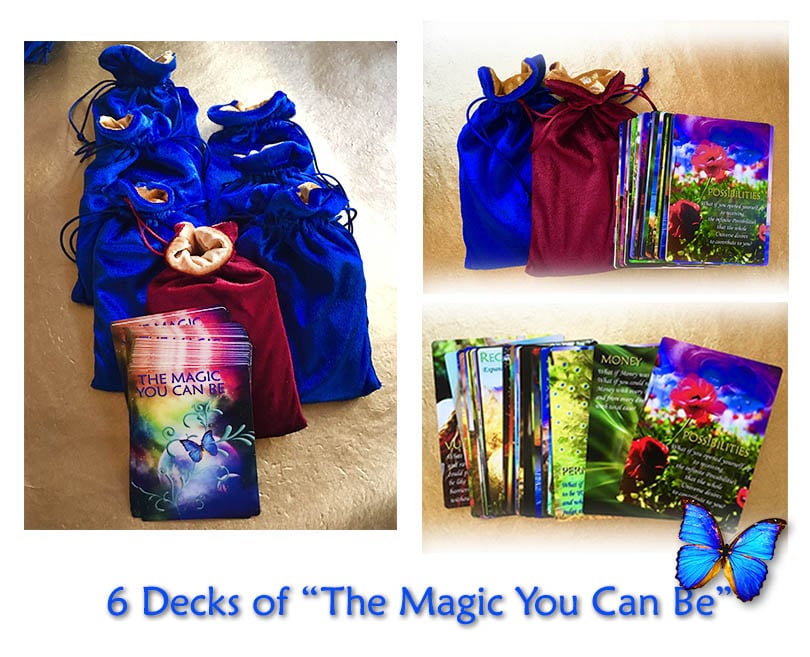 Image of 6 Deck of Cards - The Magic You Can Be - Access Consciousness© Tools