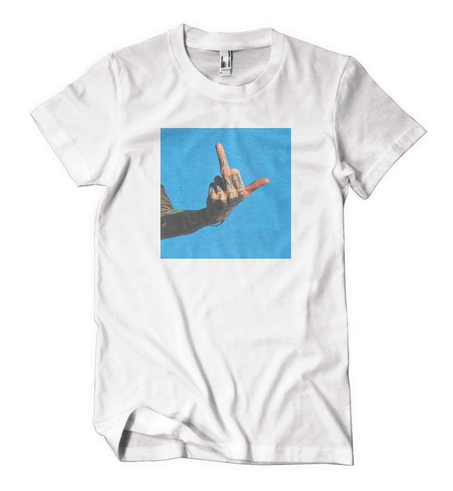 Image of Middle Finger Tee - White 