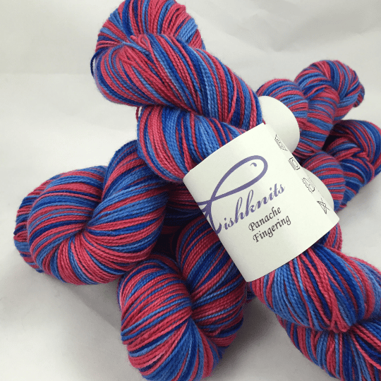 Image of Superman: Superwash Strong Heart Self Striping Sock Yarn