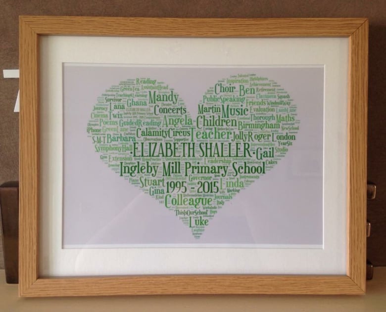 Image of Personalised Word-Art