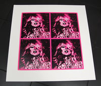 Image 2 of COKE MOSS QUAD - Classic Pink + Black - 1 print remaining