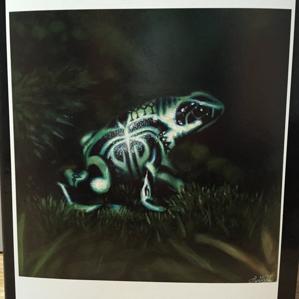 Image of Polynesian Frog (Print)