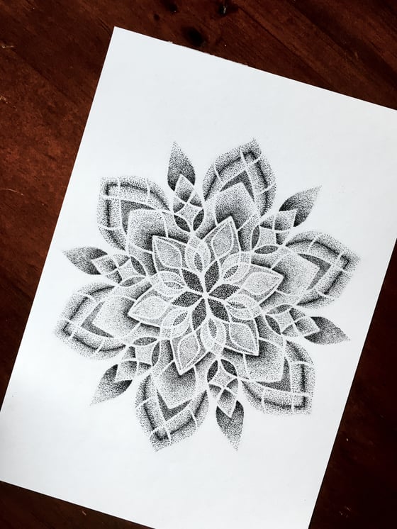 Image of Floral mandala