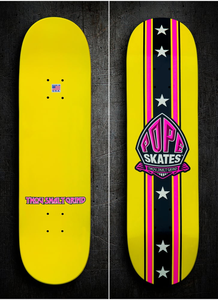 Image of Yellow & Magenta Pop Deck