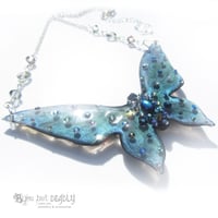 Image 2 of Paradise Shine Butterfly Necklace - Large