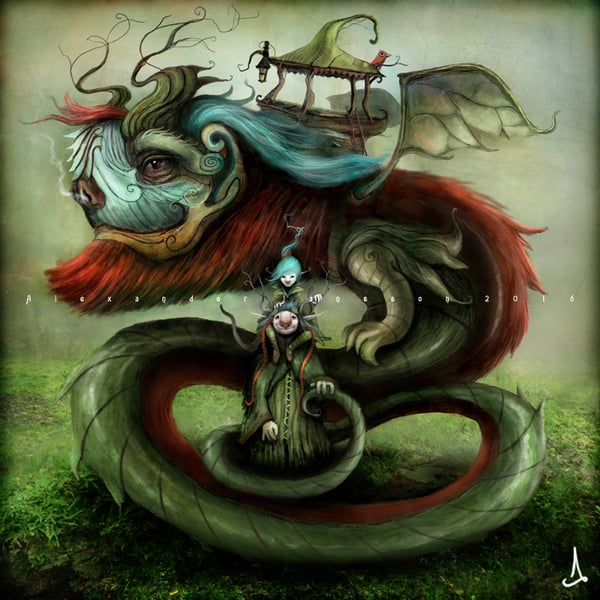 "Angus, Tinker and Aurora" - Alexander Jansson Shop