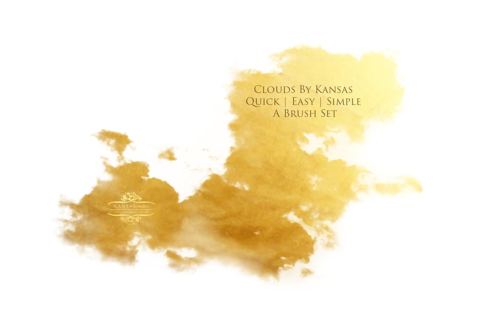 Image of Clouds by Kansas | A Gorgeous & Simple Cloud Brush Set 