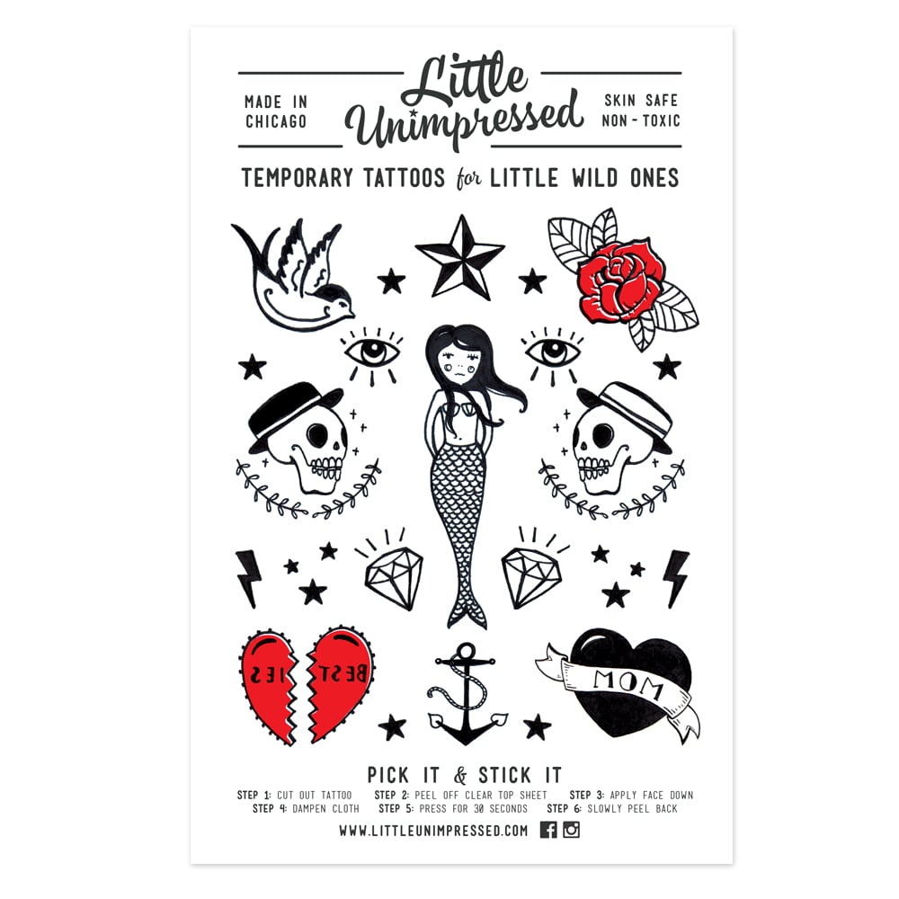 Image of Temporary Tattoos for Little Wild Ones