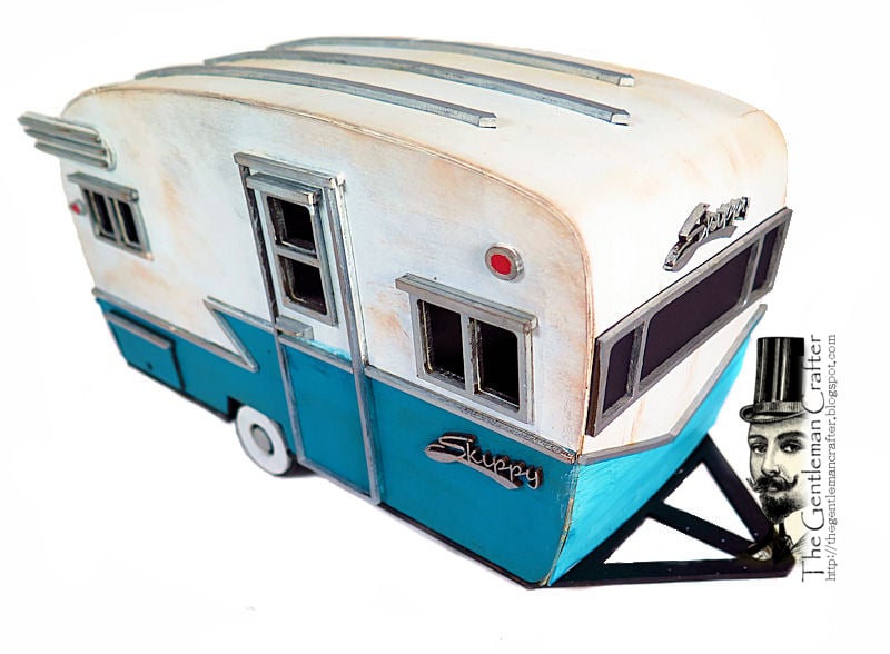 Image of The Vintage Skippy Camper Tutorial-Instant Download