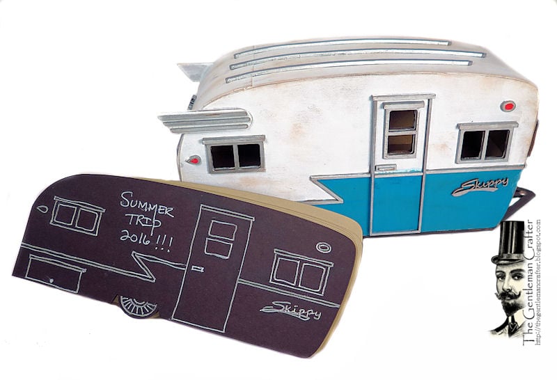 Image of The Vintage Skippy Camper Tutorial-Instant Download