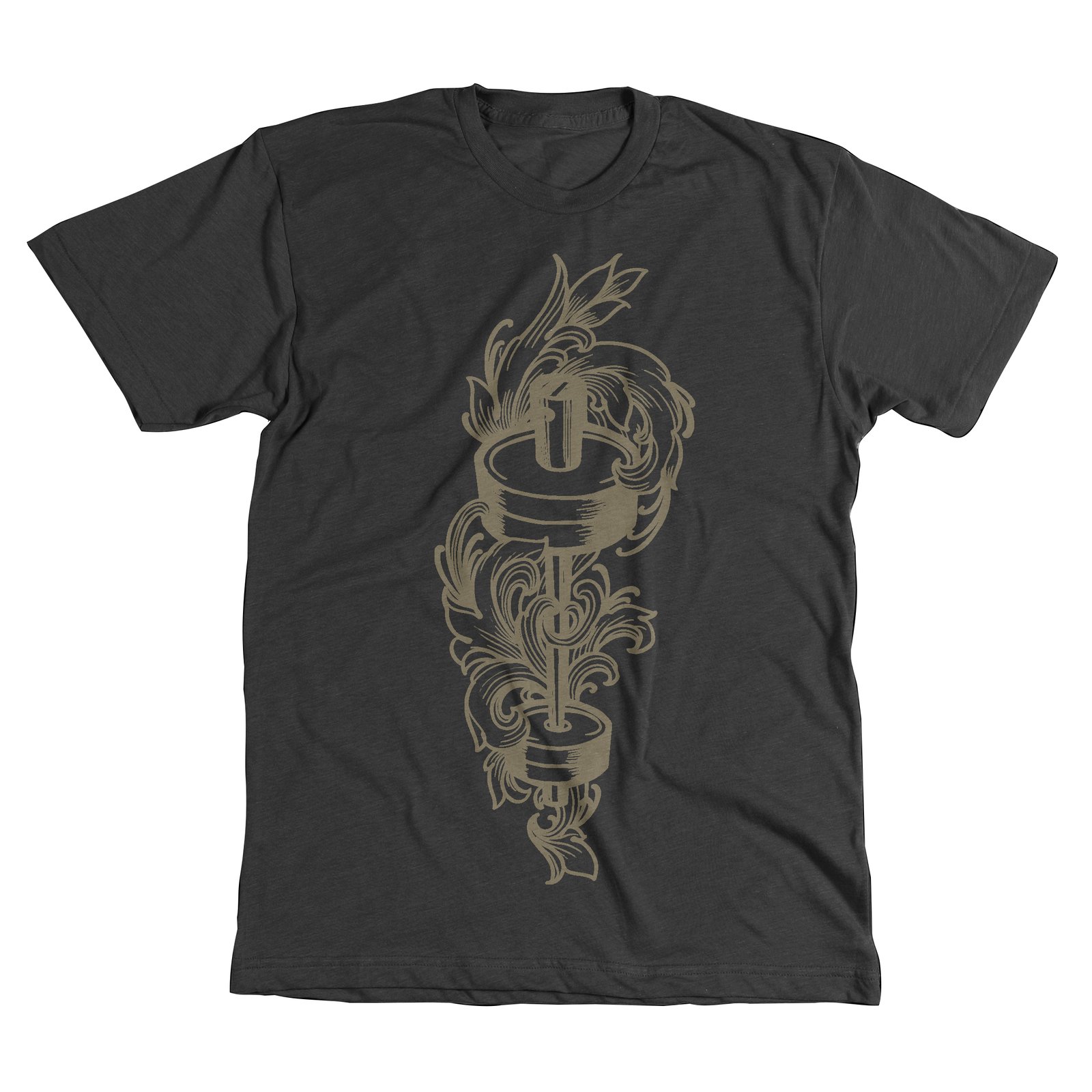 Ornamental Barbell Men's Tshirt / Pop Your Hips! Quality apparel for