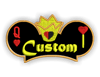Queen Of Hearts Custom Iron-on Patch 