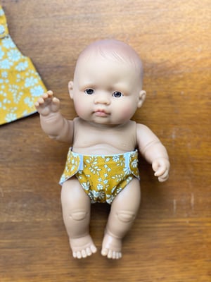 Image of 21cm Dolly Dress And Nappy - Capel