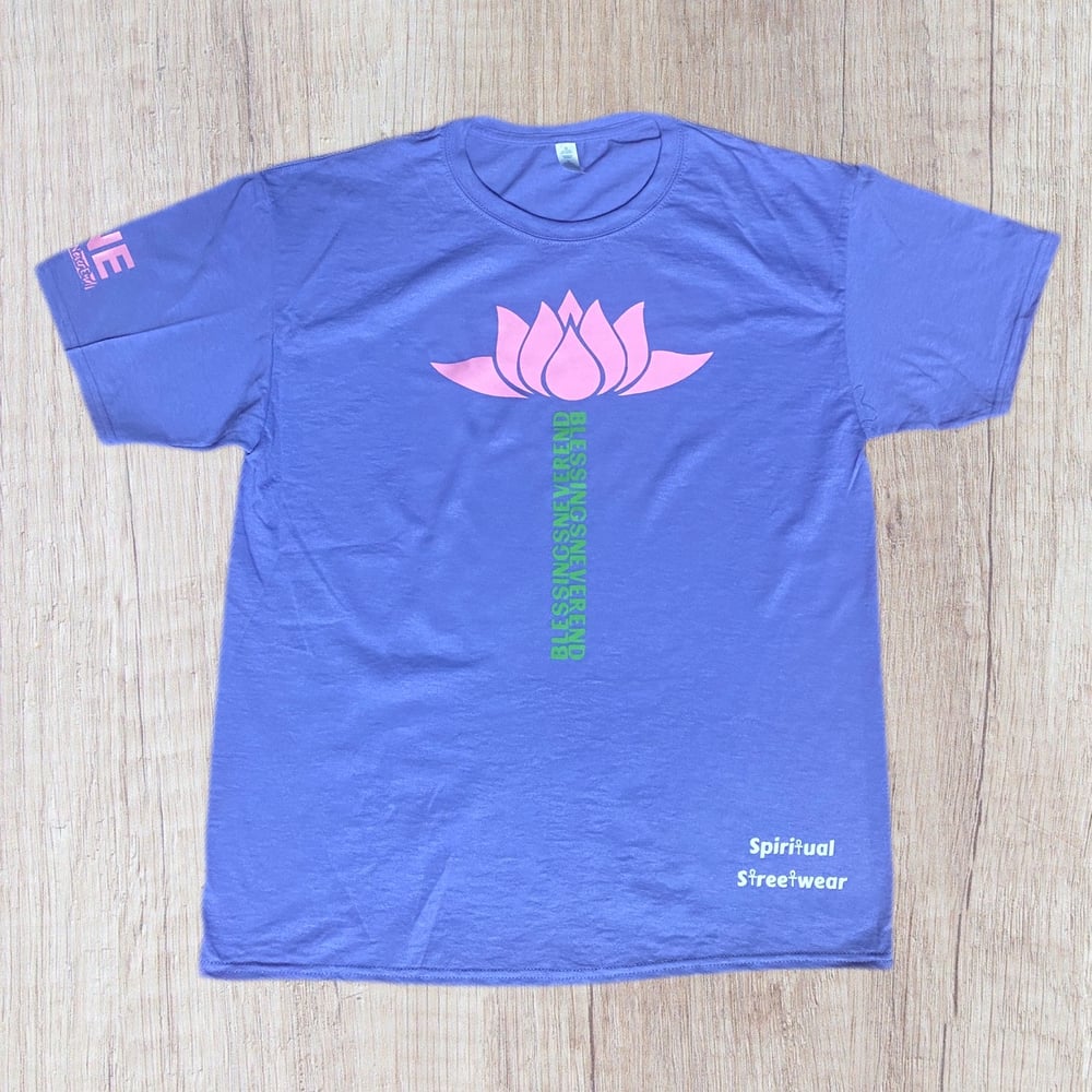 BNE Lotus Flower Tee (violet)
