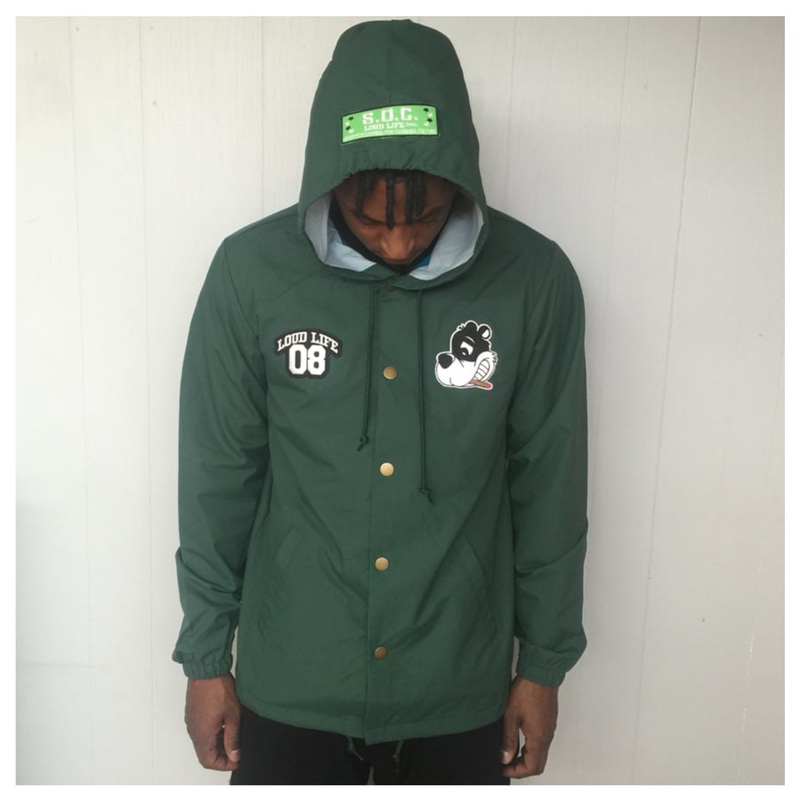 Image of Limited Edition 420 PatchWork Rain Coat